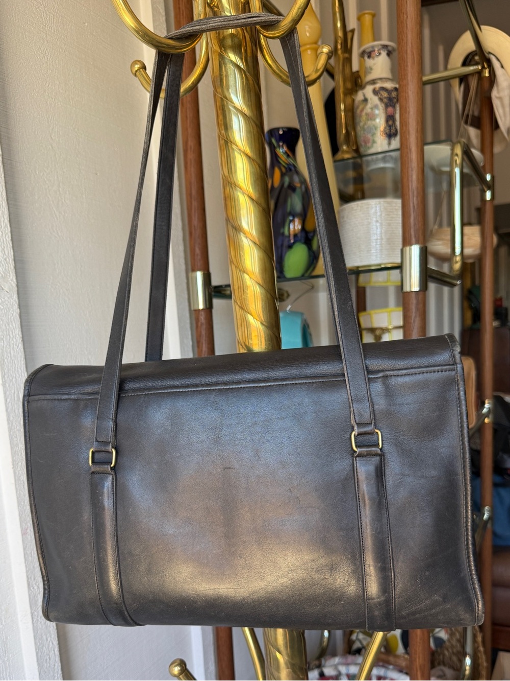VTG NYC Coach Envelope Portfolio | Black | No. 5190 | Stunning Perfection - Picture 2 of 15